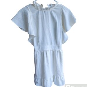 Brand New Express x Lady Gang White Dress Size 0 nwt